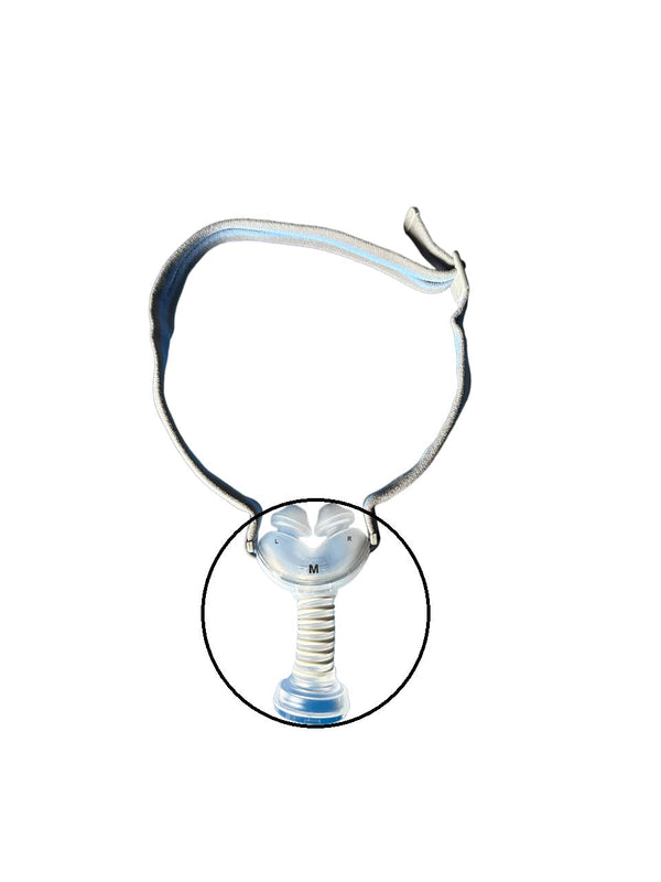 Conector de mascarilla nasal con almohadilla ResMed P10 para AirMini CPAP