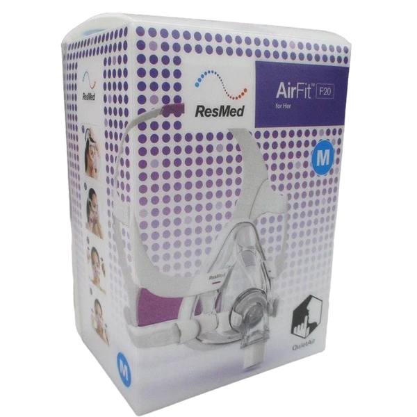 Sistema Completo de Máscara CPAP ResMed AirFit F20 para Ella